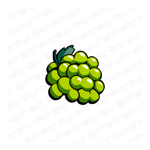 Grapes Flat icon free png image