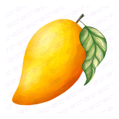 Alphonso mango Flat icon free png image