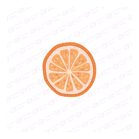 Orange Flat icon free png image