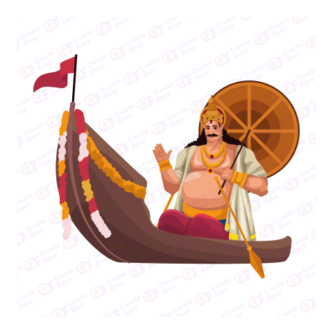 King Mahabali Flat icon free png image
