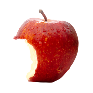 Apple corner piece eat createeasy png