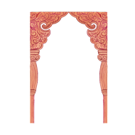 Invitation border vector createeasy png