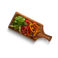 Vegitable wooden plate createeasy png